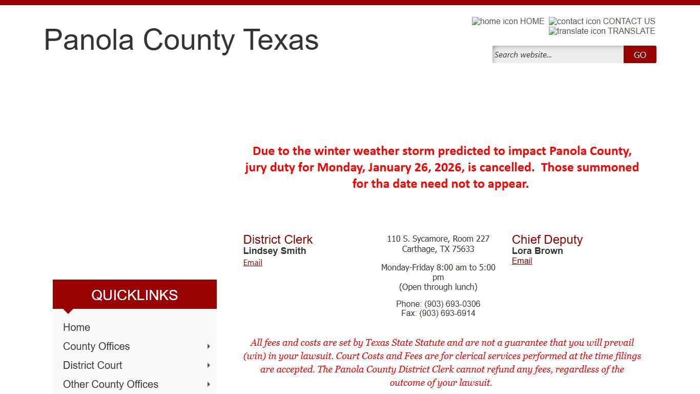Panola County, Texas
